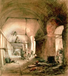 Building the Thames Tunnel, (Rotherhithe Tunnel), c.1830